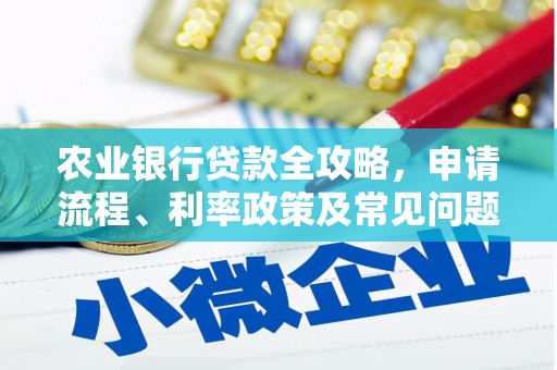 多伦农业银行贷款全攻略，申请流程、利率政策及常见问题解析