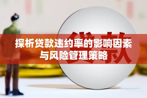 多伦探析贷款违约率的影响因素与风险管理策略