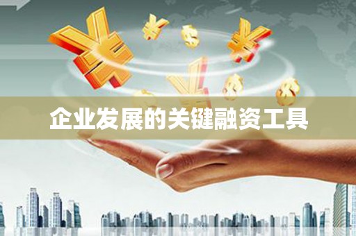 多伦企业发展的关键融资工具