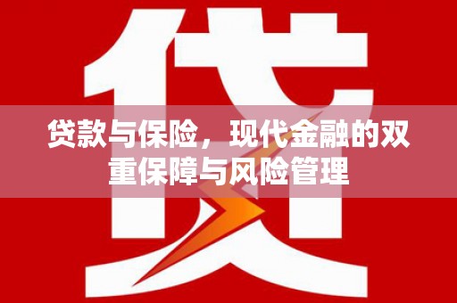多伦贷款与保险，现代金融的双重保障与风险管理