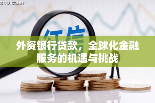 多伦外资银行贷款，全球化金融服务的机遇与挑战