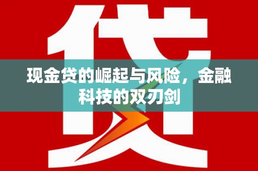 多伦现金贷的崛起与风险，金融科技的双刃剑