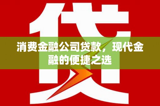 多伦消费金融公司贷款，现代金融的便捷之选