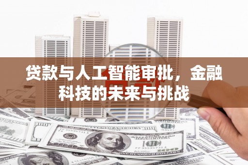 多伦贷款与人工智能审批，金融科技的未来与挑战