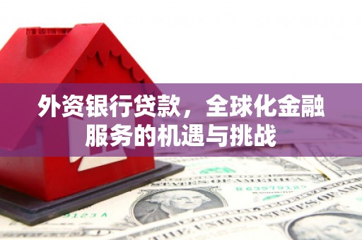 多伦外资银行贷款，全球化金融服务的机遇与挑战