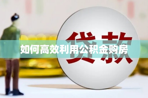 多伦如何高效利用公积金购房