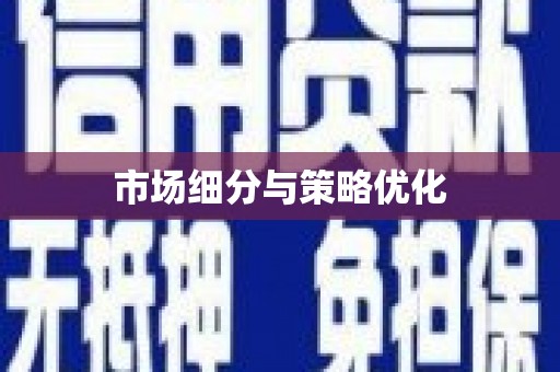多伦市场细分与策略优化